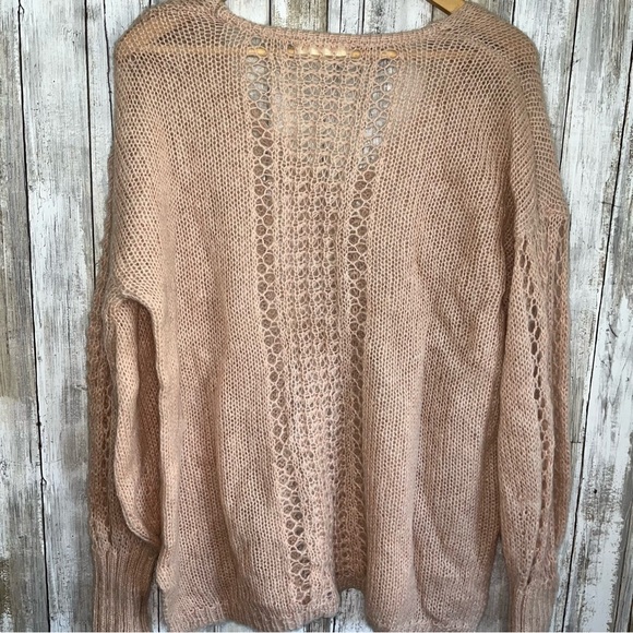 Spell & the Gypsy Collective Mohair Pinkish Knit Soft Jumper Sweater Women’s M/L - Picture 8 of 8